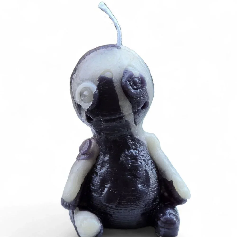 Handmade ✦ Voodoo Doll Candle ✦ Sculpted Soy Wax Spooky Collectible Scented NEW